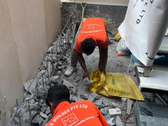 Rubble removal disposal services Singapore