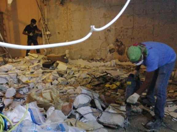 Wall hacking disposal services Singapore