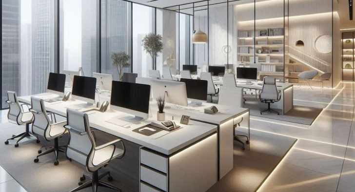 Office reinstatement services Singapore with partition and ceiling removal