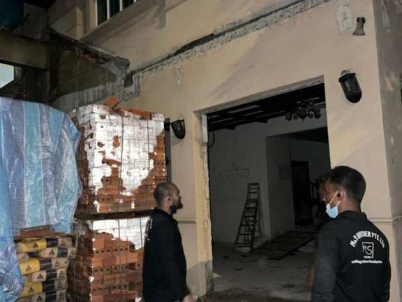 Residential reinstatement wall removal Singapore